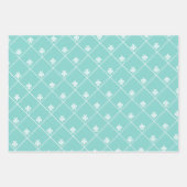 Feuille De Papier Cadeau Sous la mer (Devant)