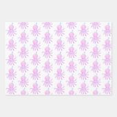 Feuille De Papier Cadeau Sous la Mer Cute Océan Anniversaire (Devant 2)