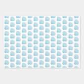 Feuille De Papier Cadeau Sous La Mer, Les Animaux Océaniques (Devant 2)