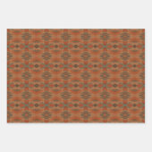 Feuille De Papier Cadeau Southwest American Indian Inspired Art Pattern (Devant)
