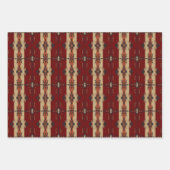 Feuille De Papier Cadeau Southwest Dreams : Un graphique Motif géométrique (Devant 3)