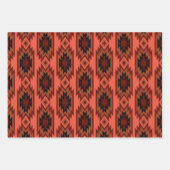 Feuille De Papier Cadeau Southwest Dreams : Un graphique Motif géométrique (Devant 2)