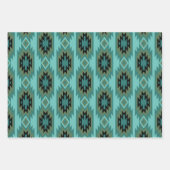 Feuille De Papier Cadeau Southwest Dreams : Un graphique Motif géométrique (Devant)