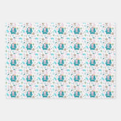 Feuille De Papier Cadeau Spa Day Girlie (Devant 2)