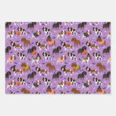 Feuille De Papier Cadeau Spaniel (Devant 3)