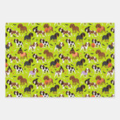 Feuille De Papier Cadeau Spaniel (Devant 2)