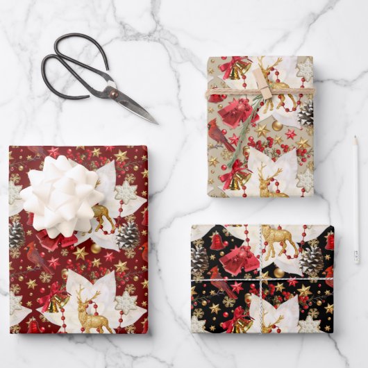Feuille De Papier Cadeau Sparkle (Recto)