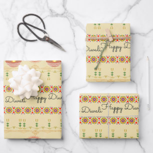 Feuille De Papier Cadeau Spécial Deepawali