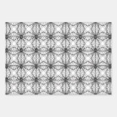 Feuille De Papier Cadeau Spider et Web (Devant)