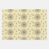 Feuille De Papier Cadeau Spider web and spiders on wall (Devant 3)