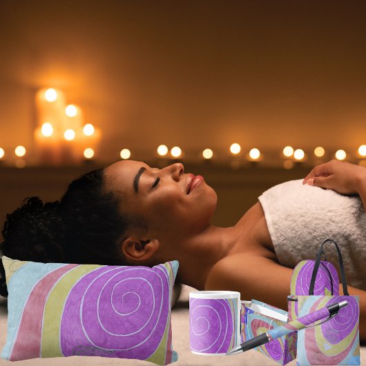 Feuille De Papier Cadeau Spiral