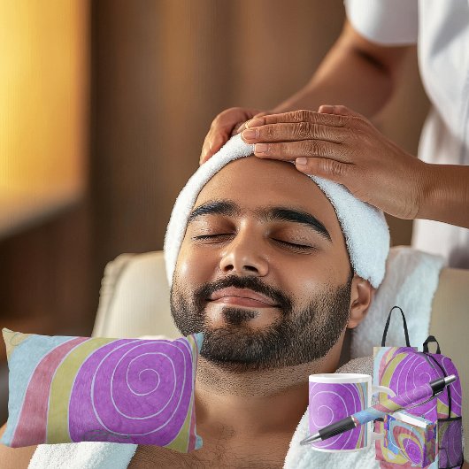 Feuille De Papier Cadeau Spiral