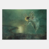 Feuille De Papier Cadeau Spirit of the Night par Grimshaw, Fée victorienne (Devant)