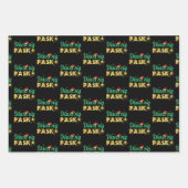 Feuille De Papier Cadeau Spirit philippin de Noël (Devant)