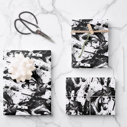 Feuille De Papier Cadeau Spirit Pony 9 (Recto)