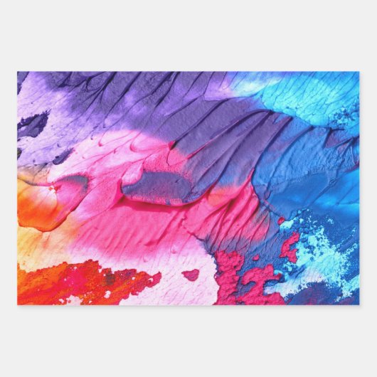 Feuille De Papier Cadeau Splash (Devant)