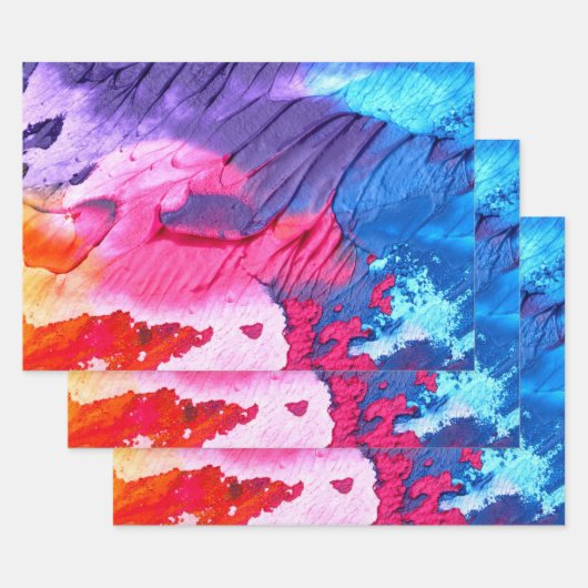 Feuille De Papier Cadeau Splash (Lot)