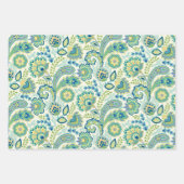 Feuille De Papier Cadeau Spring Garden Paisley (Devant 3)