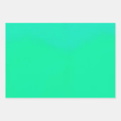 Feuille De Papier Cadeau Spring Green Gradient  (Devant)