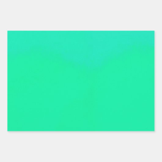 Feuille De Papier Cadeau Spring Green Gradient (Devant)