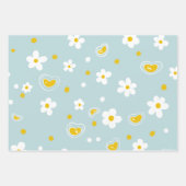 Feuille De Papier Cadeau Spring Pastel Floral & Hearts (Devant 3)