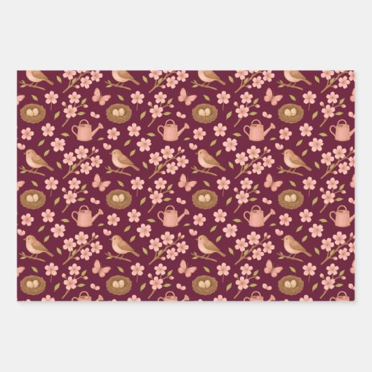 Feuille De Papier Cadeau Spring Wrapping Paper (Devant)