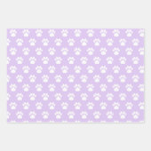 Feuille De Papier Cadeau Springer Spaniel Chien Silhouette Purple Anniversa (Devant 2)
