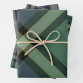 Feuille De Papier Cadeau Spruce Wrapping Paper Flat Sheet Set of 3 (En situation)