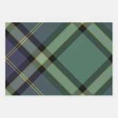 Feuille De Papier Cadeau Spruce Wrapping Paper Flat Sheet Set of 3 (Devant)