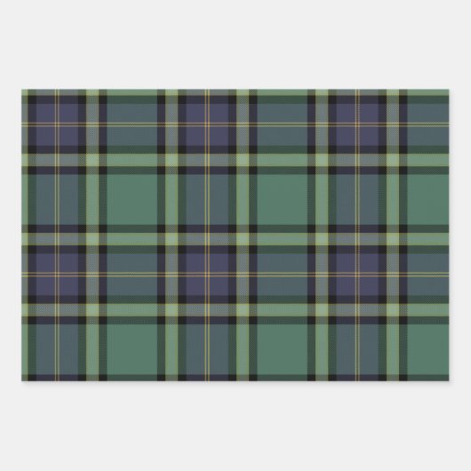 Feuille De Papier Cadeau Spruce Wrapping Paper Flat Sheet Set of 3 (Devant 2)