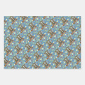 FEUILLE DE PAPIER CADEAU SQUIRREL DE CHEVAUX DE CHEVAUX DE CHEVAUX DE CHEVA (Devant)