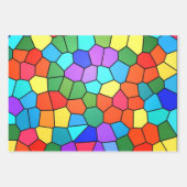 Feuille De Papier Cadeau Stained Glass (Devant 3)