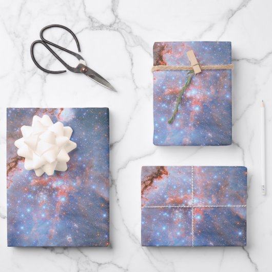 Feuille De Papier Cadeau Star Cluster NGC 346 (Recto)