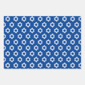 Feuille De Papier Cadeau Star of David Jewish Bar Mitzvah Hanoukka Simple (Devant 2)
