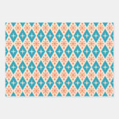 Feuille De Papier Cadeau Starburst Pattern (Devant 2)