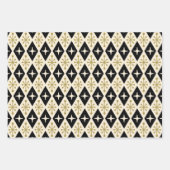 Feuille De Papier Cadeau Starburst Pattern (Devant 2)