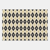 Feuille De Papier Cadeau Starburst Pattern (Devant)