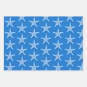 Feuille De Papier Cadeau Starfish Beach Summer Ocean Blue Mariage (Devant 2)