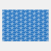 Feuille De Papier Cadeau Starfish Beach Summer Ocean Blue Mariage (Devant)