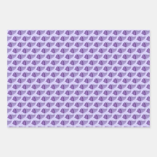 Feuille De Papier Cadeau Starfish Conch Sea Shell Seashell Beach Shore (Devant 2)