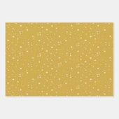 Feuille De Papier Cadeau Starlight Boho Gold (Devant 3)