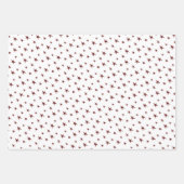 Feuille De Papier Cadeau Starry Pines Cabine Plaid (Devant 2)