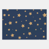 Feuille De Papier Cadeau Stars - (Devant)