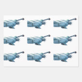 Feuille De Papier Cadeau Statue de la liberté (Devant 3)