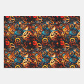 Feuille De Papier Cadeau Steampunk (Devant 2)