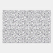 Feuille De Papier Cadeau Steampunk Diamonds Pearls Anniversaire (Devant 2)