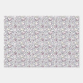 Feuille De Papier Cadeau Steampunk Diamonds Pearls Anniversaire (Devant)