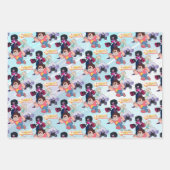 Feuille De Papier Cadeau Steven Universe | Crystal Gem Group Action (Devant)