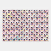 Feuille De Papier Cadeau Steven Universe | Crystal Gem Group Huddle (Devant 2)
