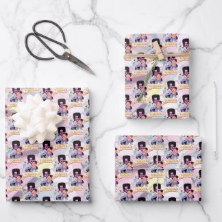 Feuille De Papier Cadeau Steven Universe | Crystal Gem Group Huddle